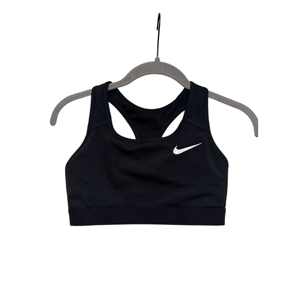 Nike Black Racerback Sports Bra S - Picture 2 of 6